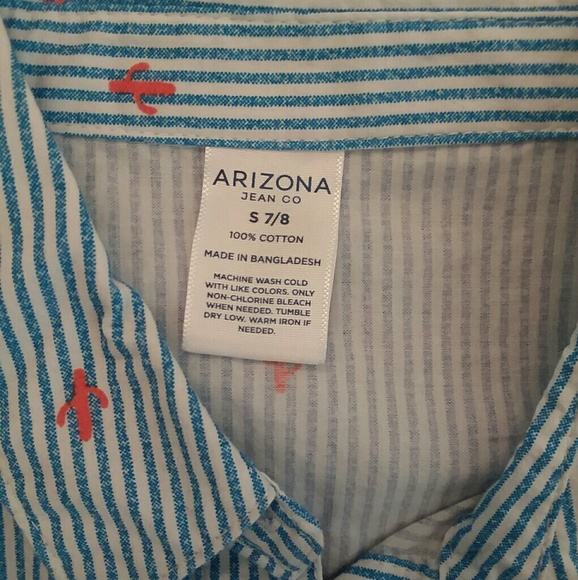 ARIZONA GIRLS COLD SHOULDER RUFFLE TOP - Picture 4 of 4